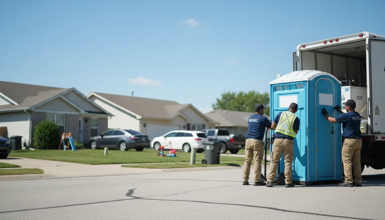Standard Porta Potty Rentals in Mclean, IL near me
